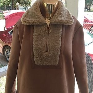 Tuckernuck Stella shearling jacket - worn once after purchase